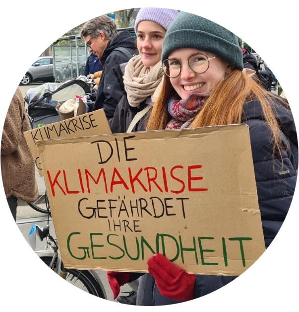 Bild vom Klimastreik in Köln "Die Klimakrise gefährdet ihre Gesundheit"