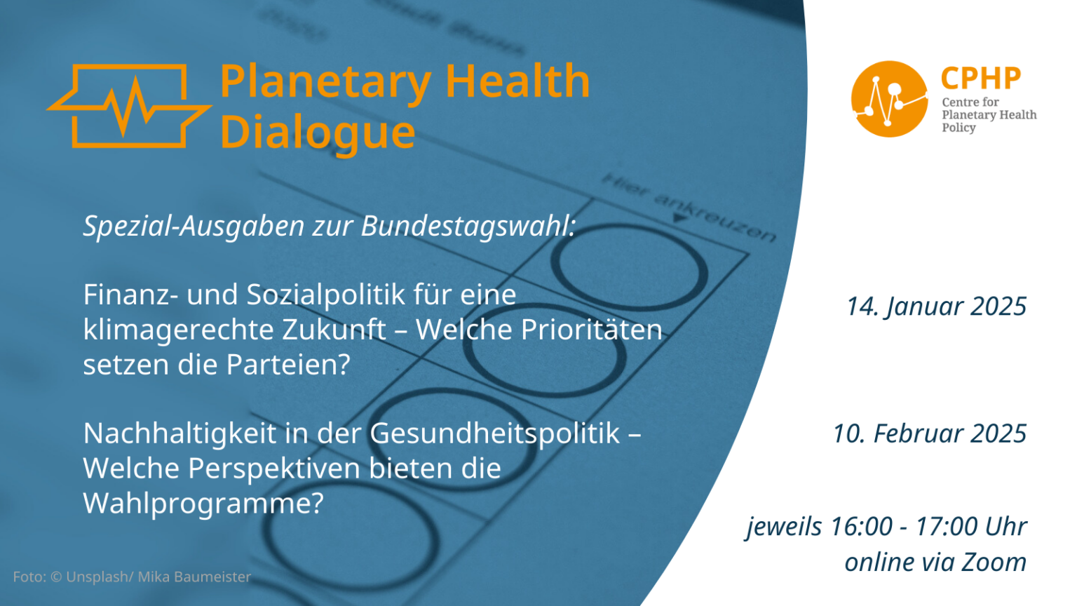 Finanz- und Sozialpolitik für eine klimagerechte Zukunft – Welche Prioritäten setzen die Parteien?