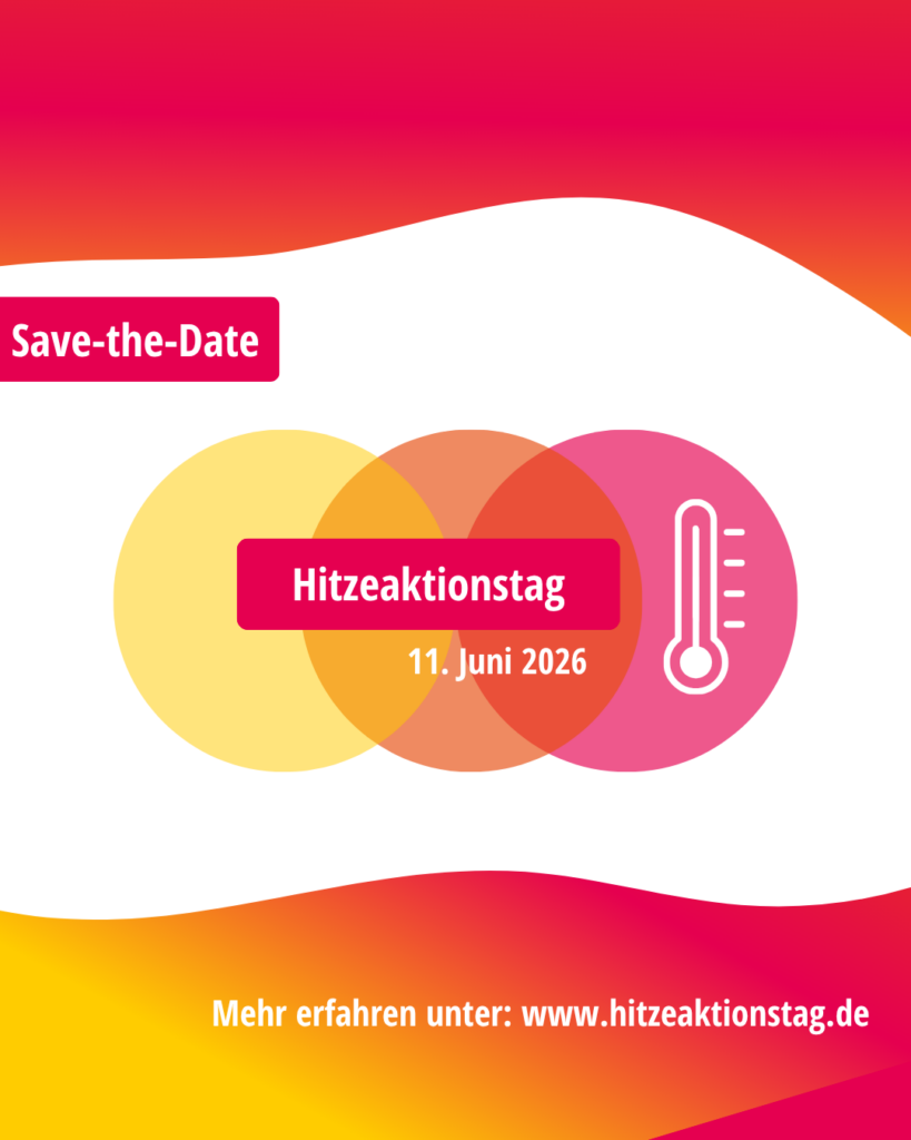 Save the Date: Hitzeaktionstag 11.06.