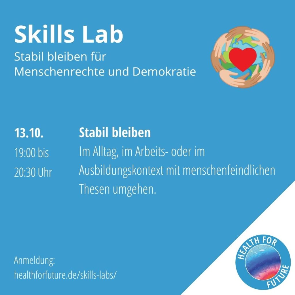 Skills Lab Stabil bleiben